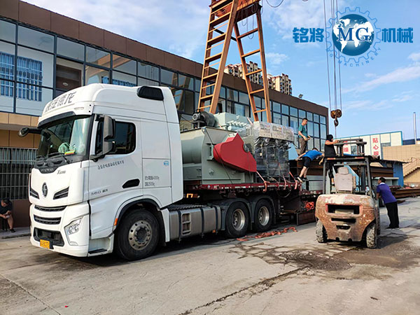 安徽礬山干粉砂漿生產線發貨中！